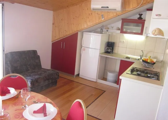 公寓 In With Sea View, Terrace, Air Conditioning, Wi-fi